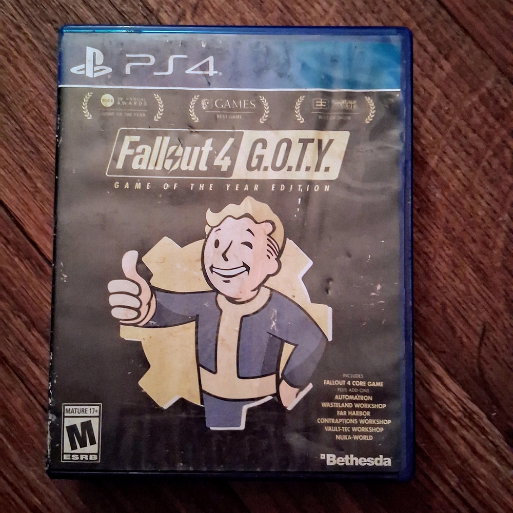 Fallout 4 G.O.T.Y. Edition for PS4 - Blue Case